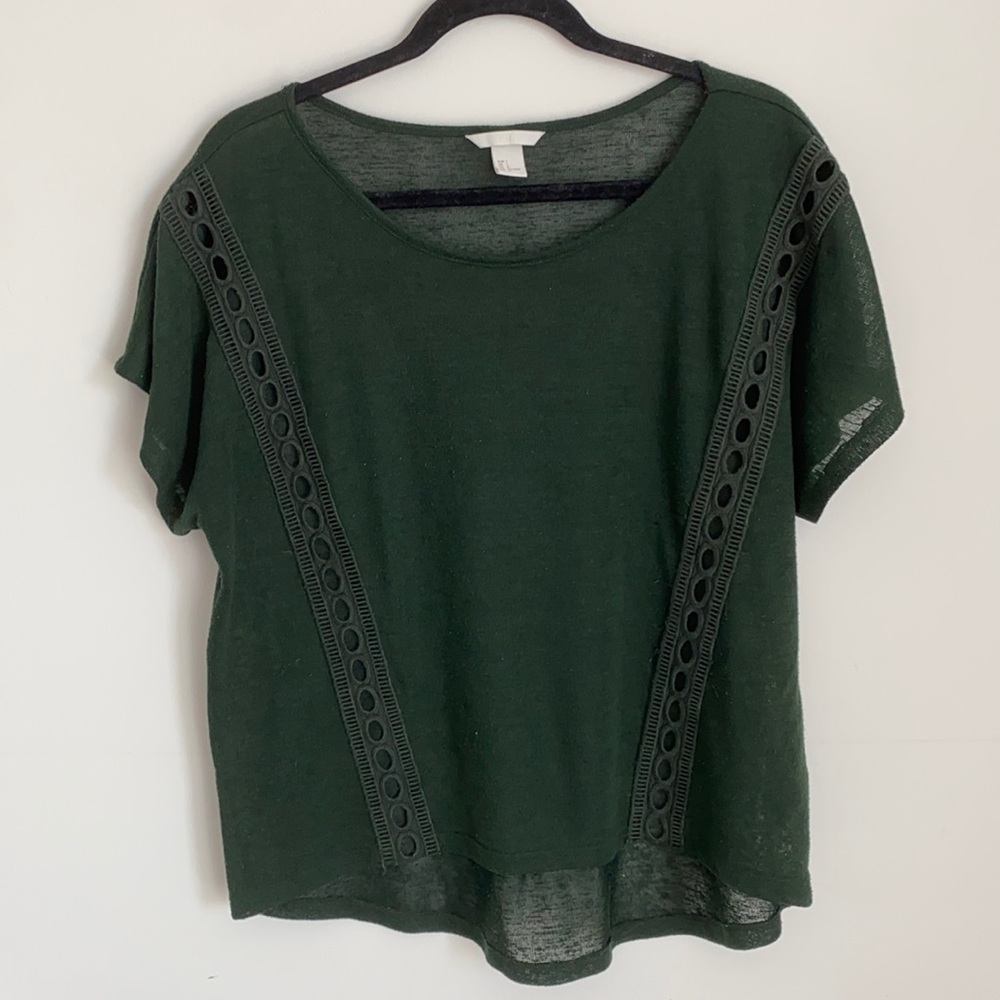 H&M Green Top